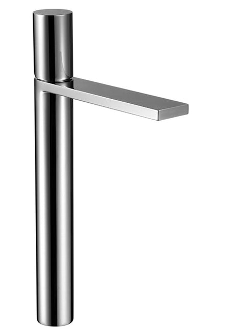 MILANO MISCELATORE LAVABO ALTO MONOFORO CROMO