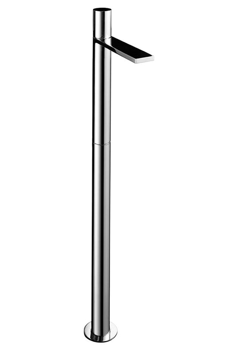 MILANO MISCELATORE LAVABO DA PAVIMENTO MATT GUN METAL PVD