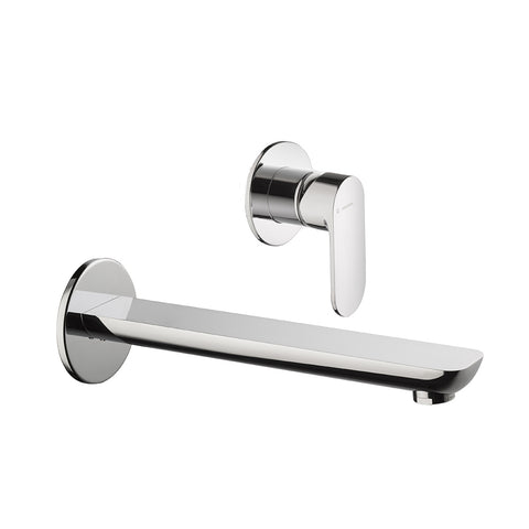 Extro Miscelatore Lavabo Parete Cromo