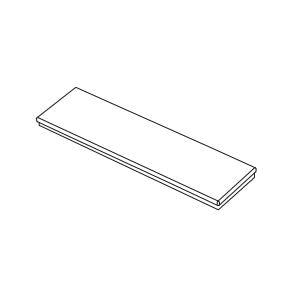MENSOLA IN SOLID SURFACE BIANCO MATT