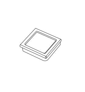 PORTA SAPONE IN SOLID SURFACE BIANCO MATT