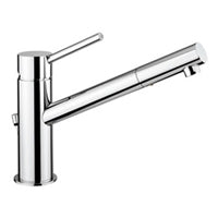 Mix Lavabo Prolungato Con Scarico Automatico 1 1 4 Birillo