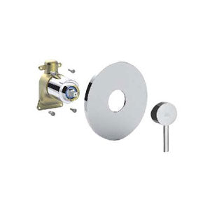 MISCELATORE INCASSO PBOX 010 PIASTRA ABS BERRY CROMO