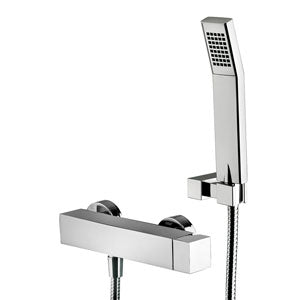 MISCELATORE DOCCIA ESTERNO 1/2' CON DUPLEX EFFE CROMO