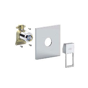 MISCELATORE INCASSO PBOX 010 PIASTRA ABS EFFE CROMO