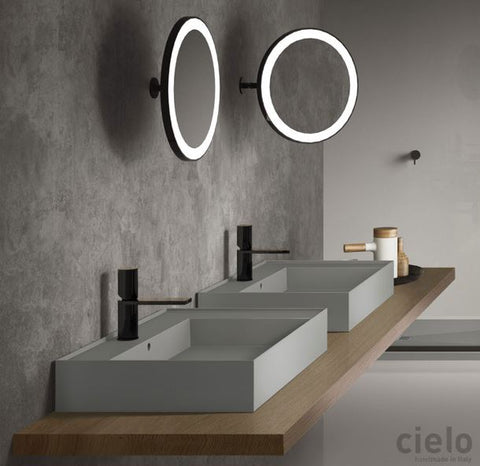 ENJOY LAVABO RETTANGOLARE 70 SOSPESO MONOFORO/3 FORI LINO