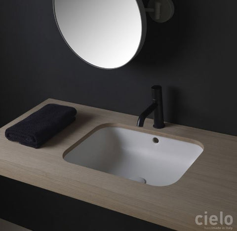 ENJOY LAVABO SOTTOPIANO RETTANGOLARE BIANCO LUCIDO