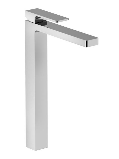 MINT ACCIAIO MISCELATORE LAVABO ALTO MONOFORO ACCIAIO SPAZZOLATO