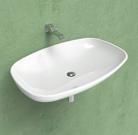 Lavabo 85 Nuda 1 Bianco 1sc