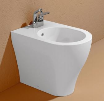 App Bidet Back To Wall Nero 1sc