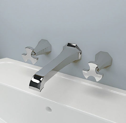 Evergreen 3 Fori Lavabo Paret Cromo