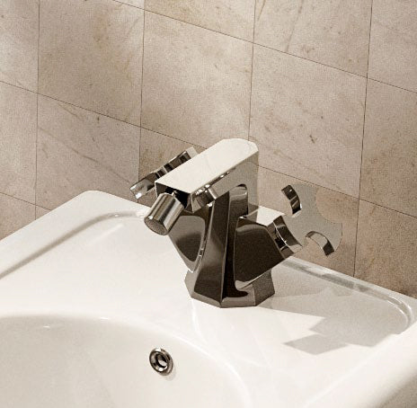 Evergreen Rub monoforo Bidet Oro