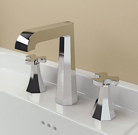 Evergreen 3 Fori Lavabo Alto Cromo