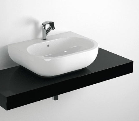 Mensola Forty6 80 250 Per Lavabo Pass 62 Blu Ultramarina