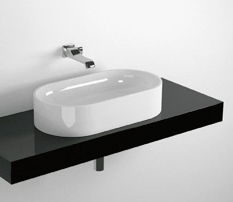 Mensola Forty6 80 250 Per Lavabo Pass 65 Grigio