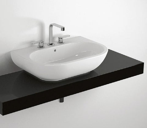 Mensola Forty6 90 250 Per Lavabo Pass 72 Rosso