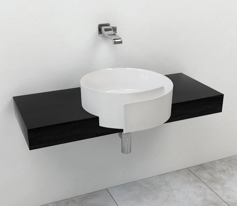 Mensola Forty6 80 250x40 Pi Bianco