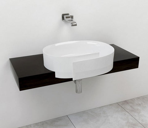 Mensola Forty6 80 250x40 Pi Blu Ultramarina