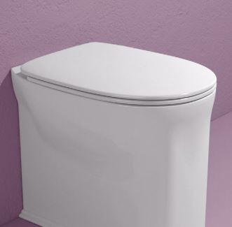 Copriwc Madre Slim Disc rall latte