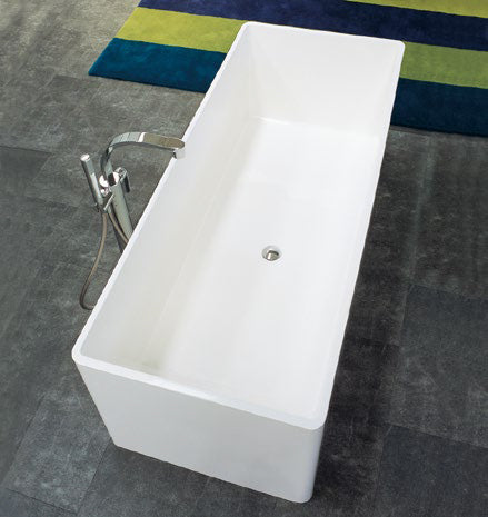 Wash Vasca Cm 170 Pietraluce Nero bianco