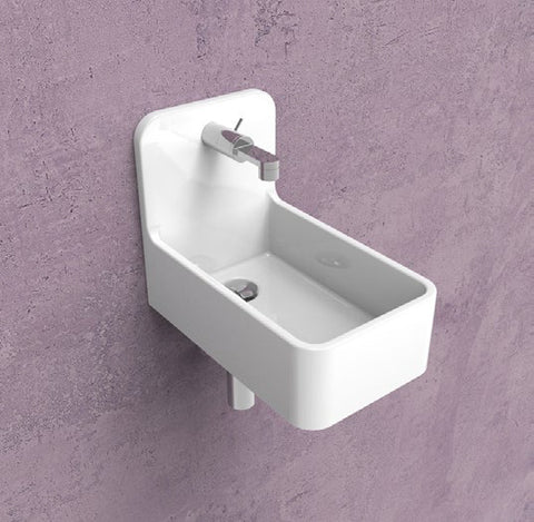 L mini Wash 25x42 Sosp Bianco 1s