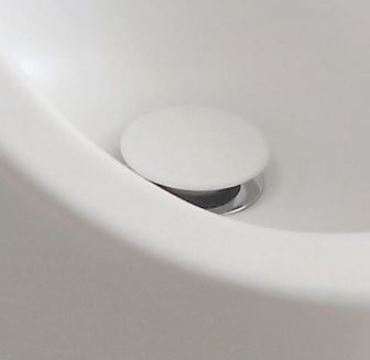 Piletta Lavabo Stop Go Coperchio Latte