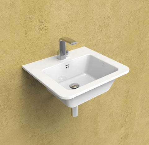 Lavabo Volo 52 App sosp bianco 1sc