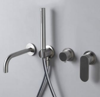 X1 Set Vasca Misc dev bocca Acciaio