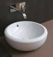 FLUID LAVABO DA APPOGGIO 45 NERO