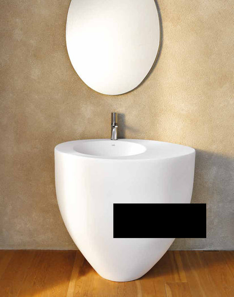 LE GIARE LAVABO FREESTANDING  A PARETE NERO