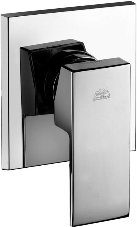 MISCELATORE INCASSO PIASTRA METALLO LEVA CUBO LEVEL STEEL LOOKING