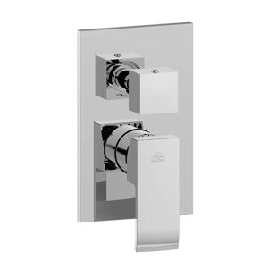 MISCELATORE INCASSO CON DEVIATORE CON 3 USCITE LEVA CUBO LEVEL CROMO