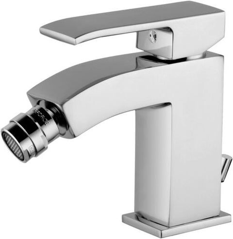 MISCELATORE BIDET T/C LEVA STANDARD LEVEL STEEL LOOKING