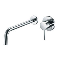 Mix Incasso Lavabo Con Bocca 245 Mm Piastra 70x70 Light