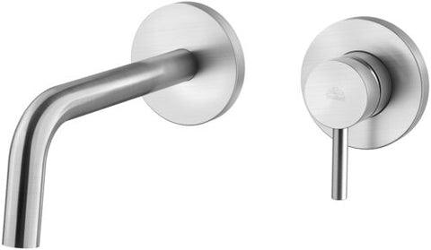 Mix Incasso Lavabo Con Bocca 175 Mm Piastra 70x70 Light