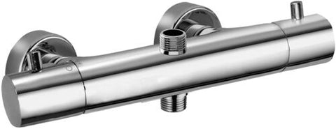 Mix Termostatico Doccia Esterno Con Deviatore Metal Light Termostatico