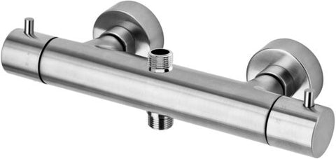 Mix Termostatico Doccia Esterno Con Deviatore Metal Light Termostatico