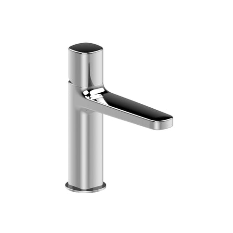 LAMÉ MISCELATORE LAVABO MONOFORO NERO OPACO