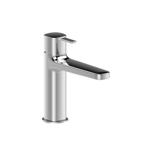 LAMÉ MISCELATORE LAVABO MONOFORO NERO OPACO