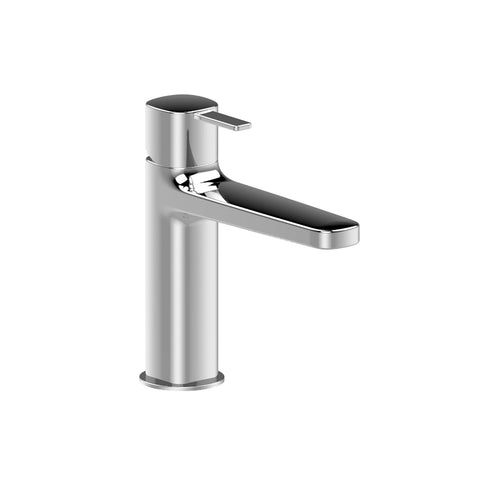 LAMÉ MISCELATORE LAVABO MONOFORO NERO OPACO