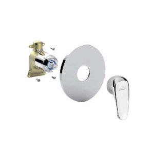 MISCELATORE INCASSO PBOX 010 PIASTRA ABS NETTUNODUE CROMO