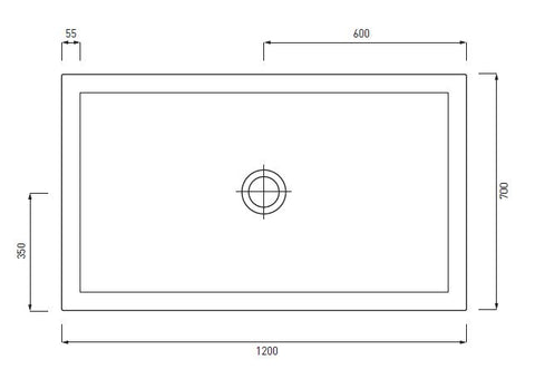 SESSANTA PIATTO DOCCIA 70X120 H6 BRINA