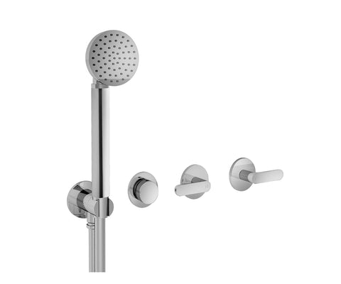 ICONA DECO GRUPPO VASCA/DOCCIA INCASSO MATT BRITISH GOLD PVD