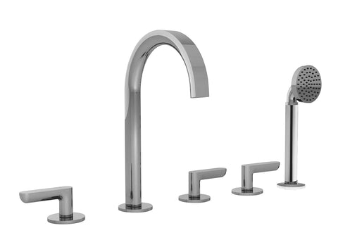 ICONA DECO GRUPPO BORDO VASCA MATT COPPER PVD
