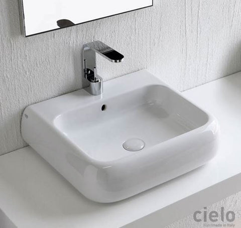 SHUI LAVABO  54 SOSPESO O DA APPOGGIO BIANCO