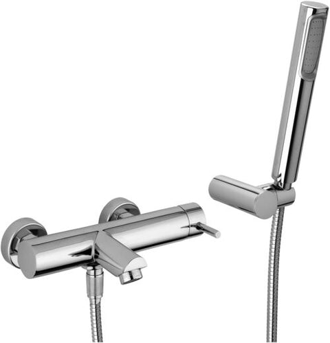 MISCELATORE VASCA SENZA DUPLEX STICK STEEL LOOKING