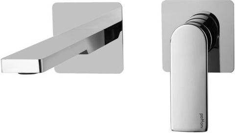 Mix Incasso Lavabo Con Bocca 200 Mm Piastre 70x70 Tango