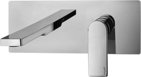 Mix Incasso Lavabo Con Bocca 123 Mm Piastre 70x70 Tango