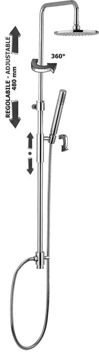 Colonna Regolabile Master Plus con Dev d birillo sof Master Senza Mix