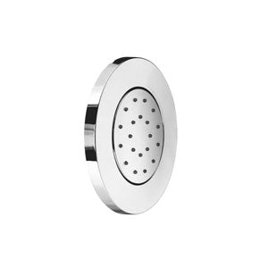 Soffione D130 Tondo A Parete New In Abs Anticalcare Cromo
